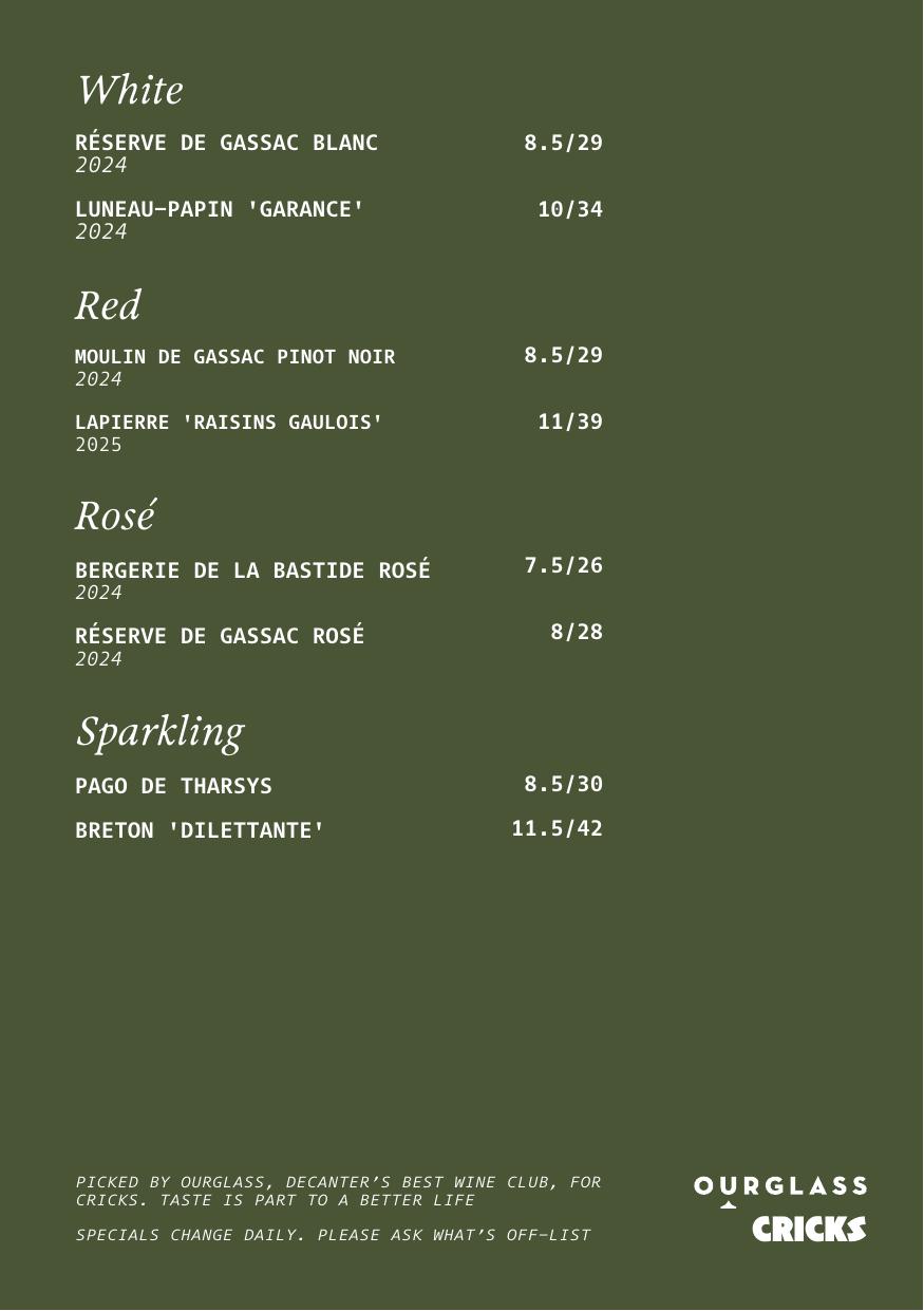 Menu page 4